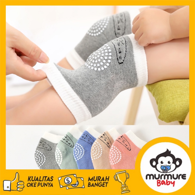 MURMURE.BABY I PELINDUNG LUTUT ANAK BAYI ANTI SLIP /BABY KNEEPAD / KNEE PROTECTOR KAOS KAKI/BENT KNEE PAD