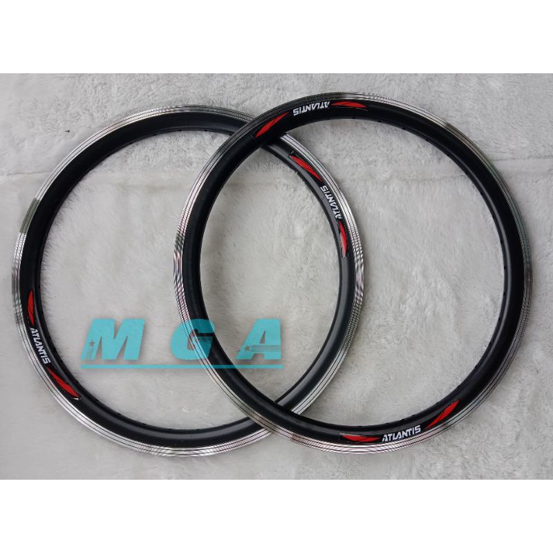 VELG RIMS SEPEDA UKURAN 20 HOLE 36 DOUBLE WALL