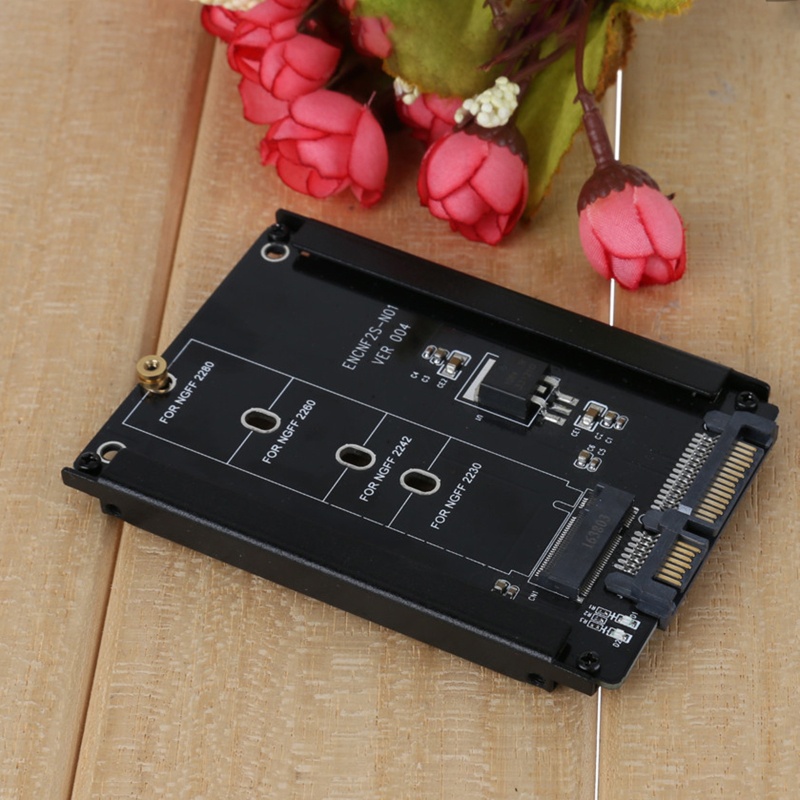 Btsg for M.2 NGFF to Adapter Card Untuk M.2 SSD Ke 2.5 &quot;III SSD Drives B-M Untuk Kunci 6Gb Adaptor Mendukung Untuk M.2