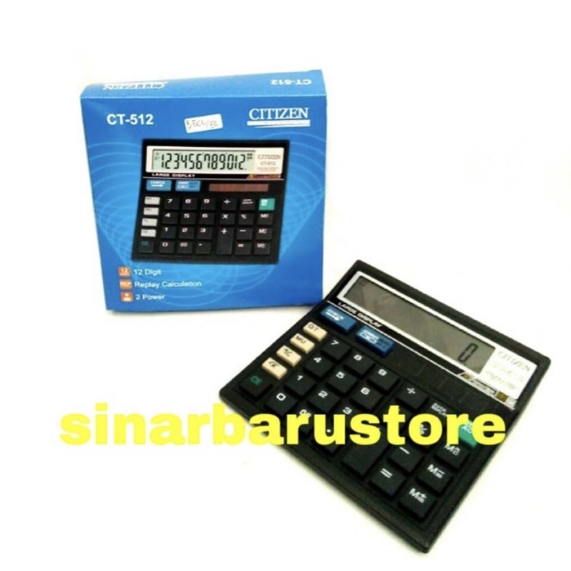 

Kalkulator/Calculator "Citizen" KW CT-512 12 Digit