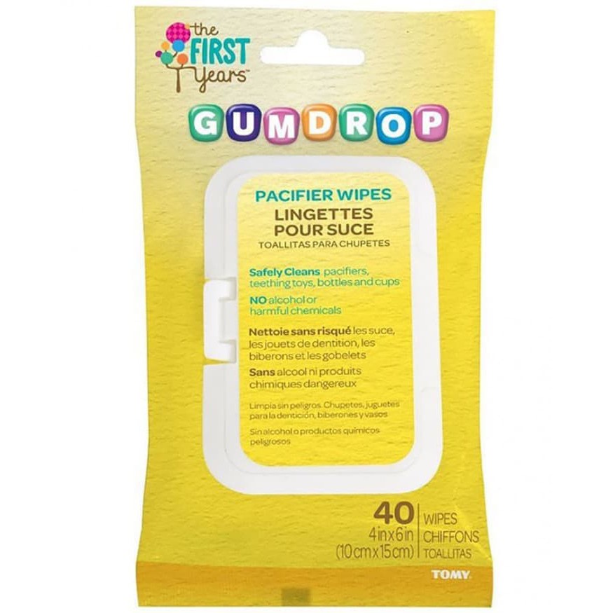 THE FIRST YEARS GUMDROP PASIFIC WIPES ISI 40 / BABY WIPES