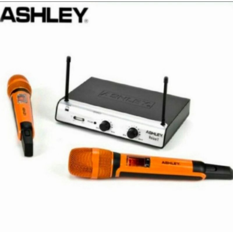 MICROPHONE WIRELESS ASHLEY VOICE 1 ORIGINAL GARANSI RESMI