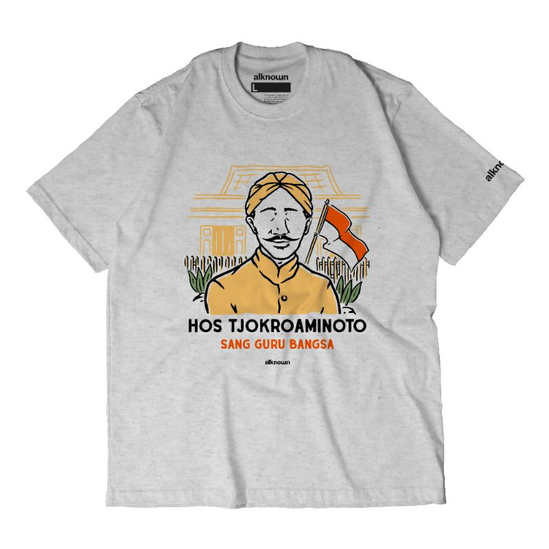 alknown Hos Tjokroaminoto - T-shirt Pahlawan Nusantara-0