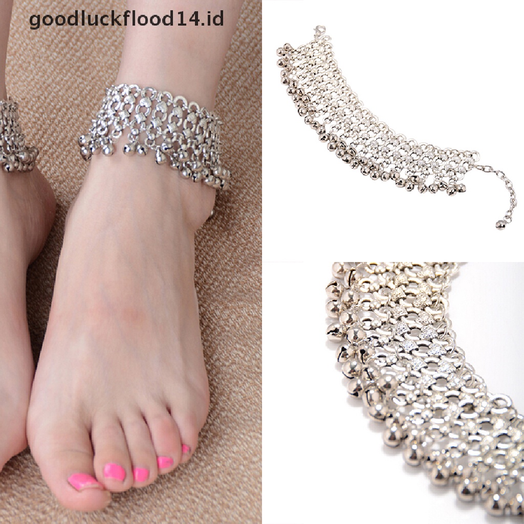 [OOID] New Fashion Sexy Silver Anklet Chain Ankle Bracelet Foot Jewelry Barefoot Sandal ID