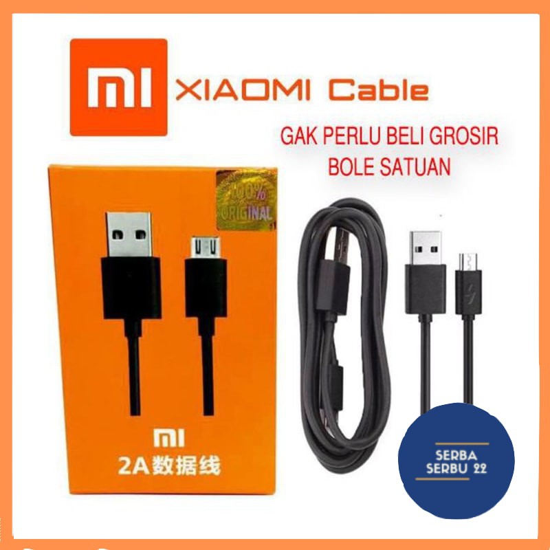 Kabel Data Original Redmi 6A Fastcharging [SS]