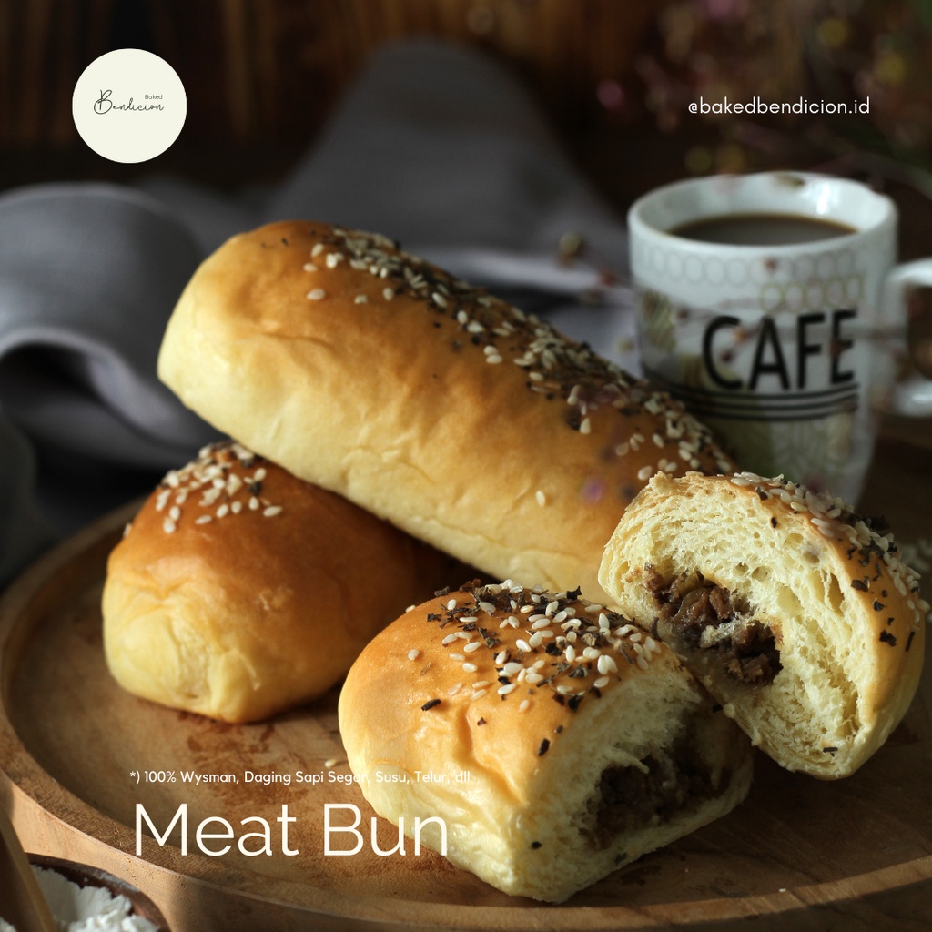 

Meat Buns - Roti Manis isi Daging