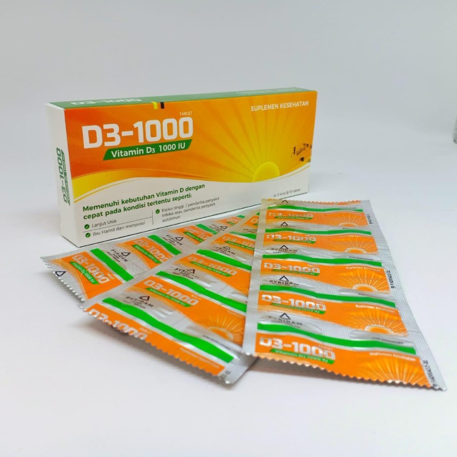 D3-1000 vitamin D3 1000 IU