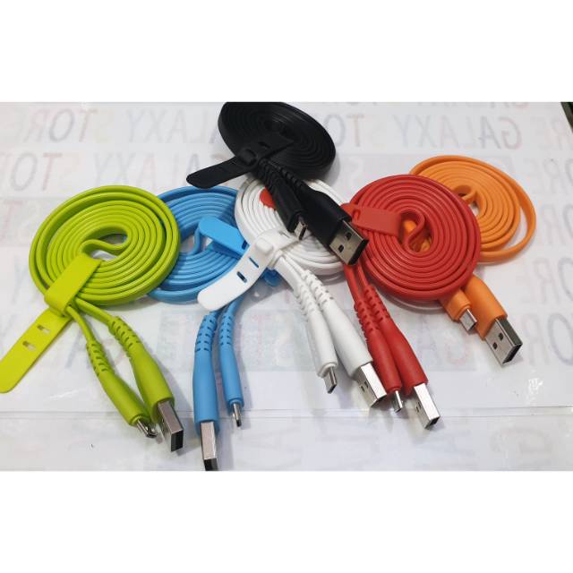 KABEL WELCOMM DATA DAN CHARGER ANDROID/MICRO 100CM