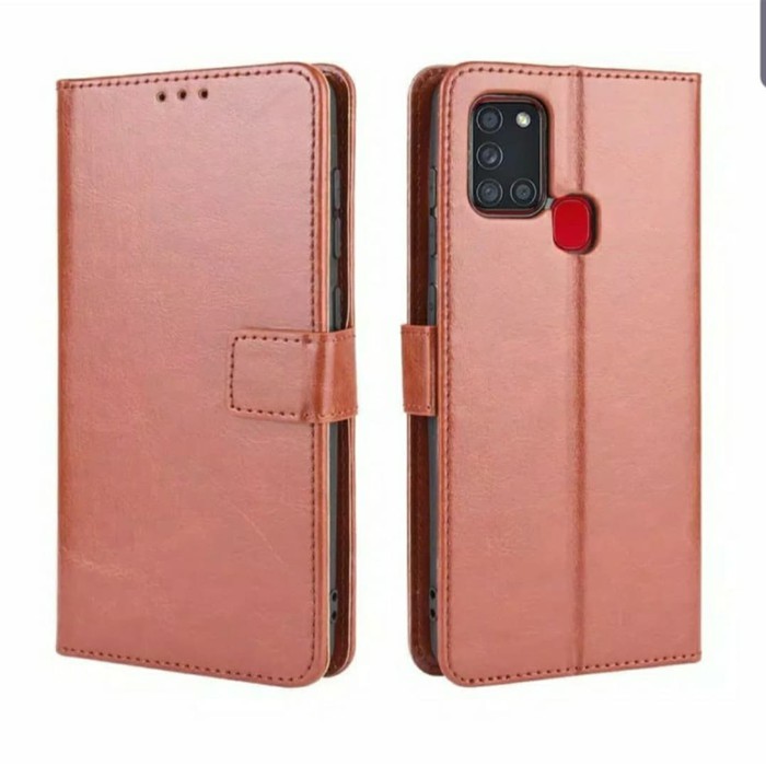 SAMSUNG A10S/ SAMSUNG A20S/ SAMSUNG A30S/ SAMSUNG A50S CASE SOFTCASE FLIP KULIT, STANDING LEATHER