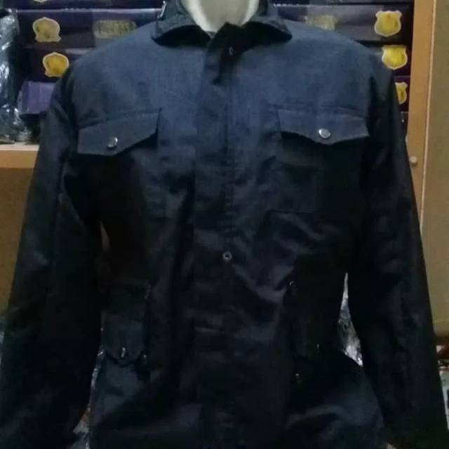 Jaket ripstok-jaket hitam -jaket brimob-jaket pria