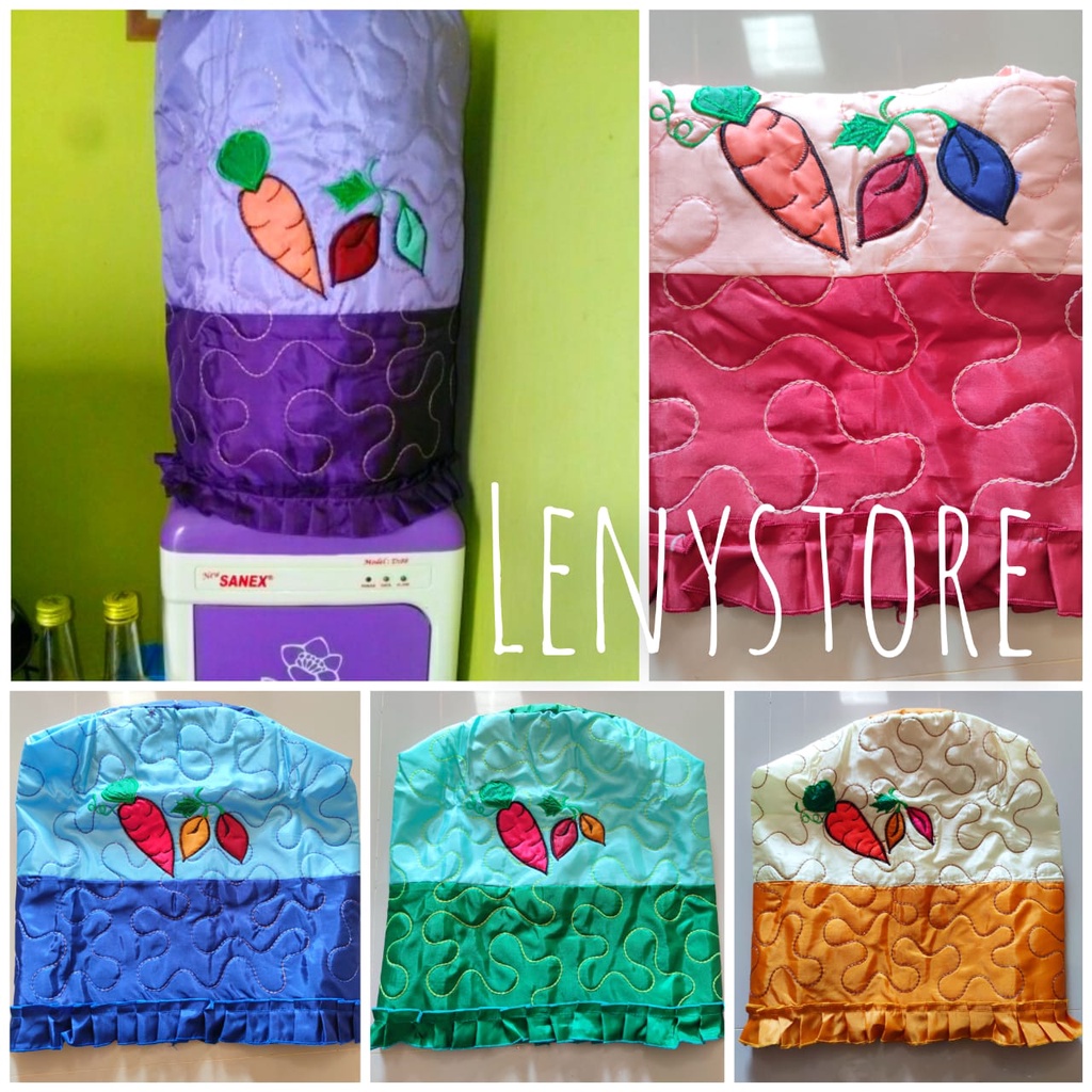 ❤️ LENYS ❤️ cover galon satin / tutup galon busa / taplak galon / penutup galon murah/cover kulkas/tutup kulkas/taplak kulkas/tudung saji/penutup tudung saji,cover tudung saji