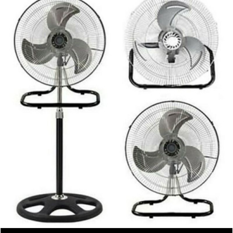 Kipas Angin Besi 3in1 18 inch  / Tornado Fan 3in1 18inch (Garansi 1thn)