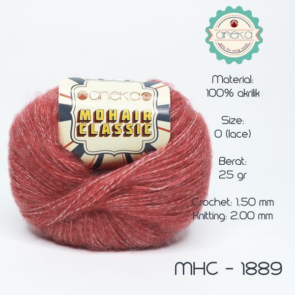 Benang Rajut Katun Mohair Classic / Mohair Classic Yarn - 1889