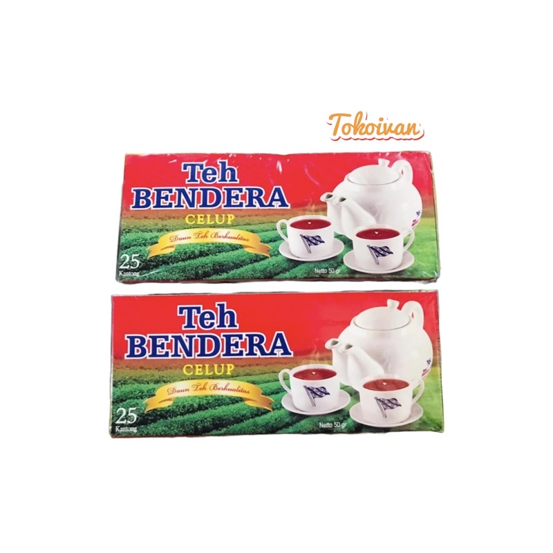 

Teh Bendera Celup isi 25