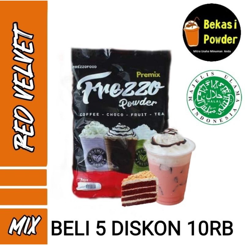 

BUBUK MINUMAN RED VELVET 1 KG/BUBUK FREZZO
