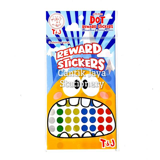 

Dot Reward Stickers T&J