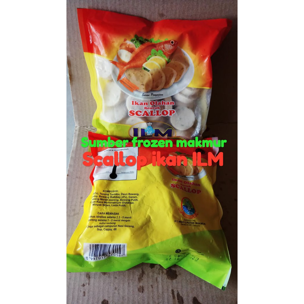 

scallop ikan ILM sumber frozen makmur