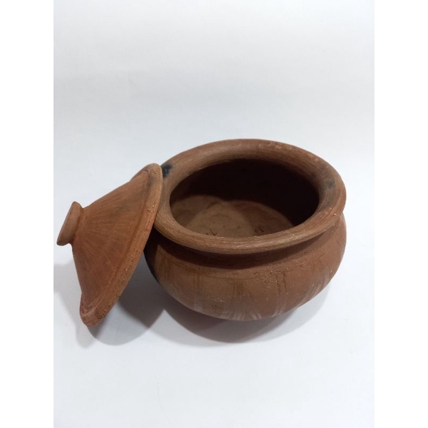 guci tanah liat / periuk tanah liat /tempat rebus obat /bulango tempat rebus obat murah