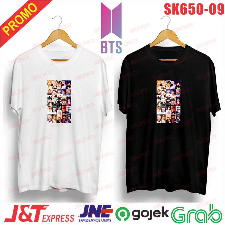 MURAH!!! KAOS KPOP MEMBER KPO UNISEX SK650 COMBED 30S