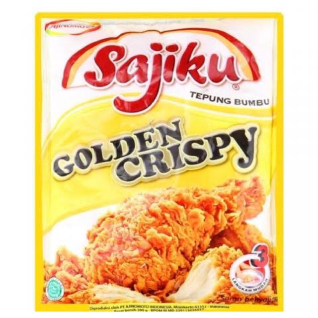 

Sajiku Tepung Bumbu Golden Crispy Renyah Enak