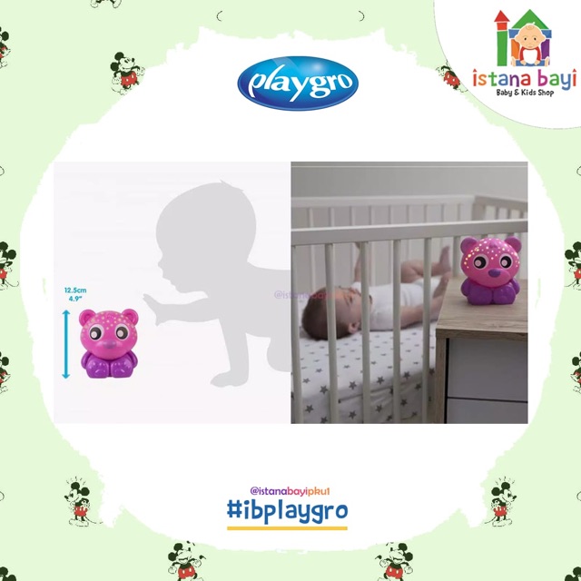 Playgro Goodnight Bear Light Projector