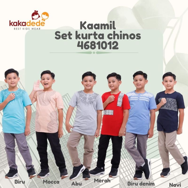 SET KURTA KAAMIL KAKADEDE