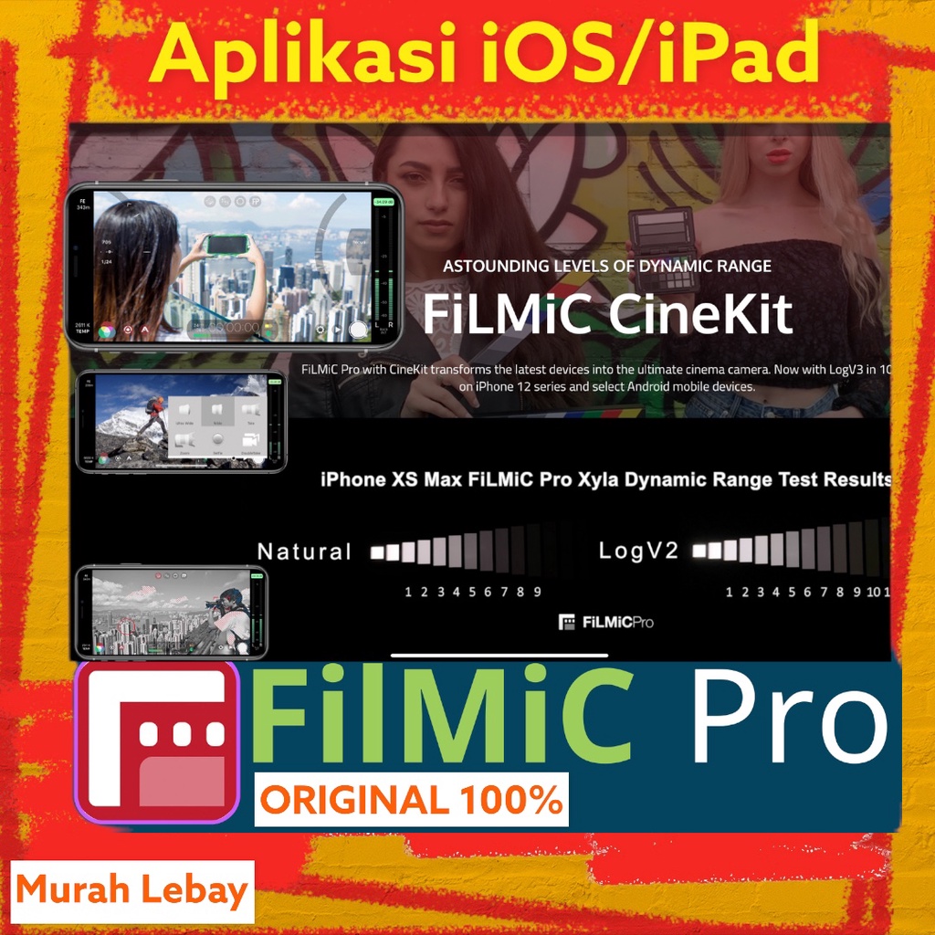 Paket FiLMiC Creator Bundle PRO PREMIUM for iOS &amp; Android with FilMic CineKit