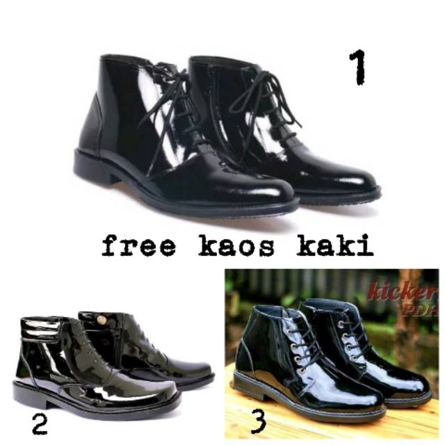 Sepatupantofel PDH kulit asli