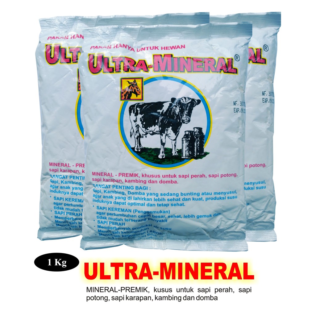 ULTRA MINERAL 1 Kg Mineral Kusus Sapi, Kambing Dan Domba