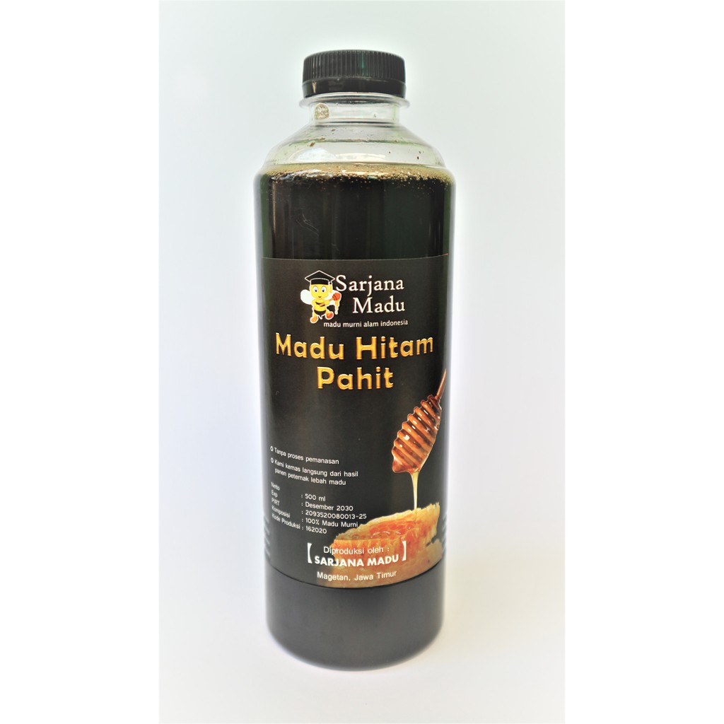 

MADU HITAM PAHIT 500 ML - SARJANA MADU