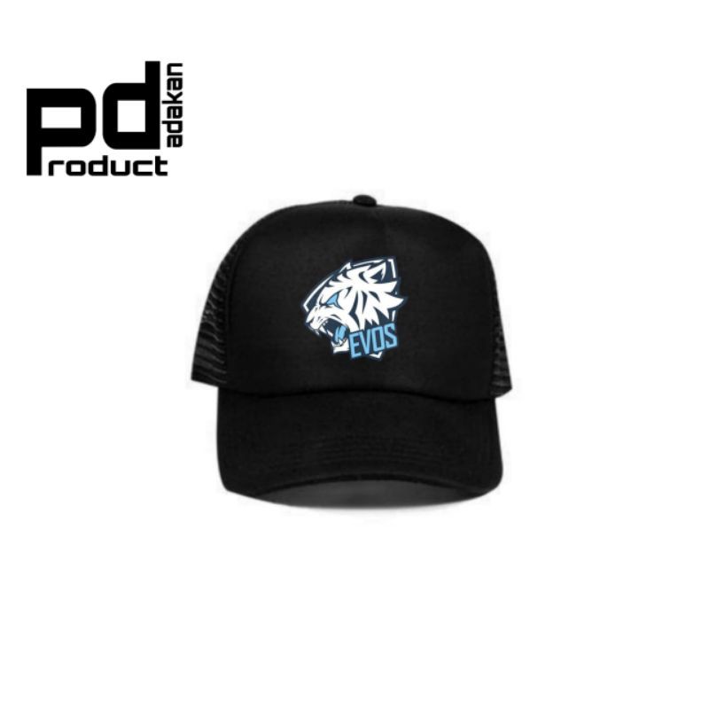 Topi Trucker EVOS LEGEND ESPORT / Topi Jaring Evos Esport / Snapback Evos Esport