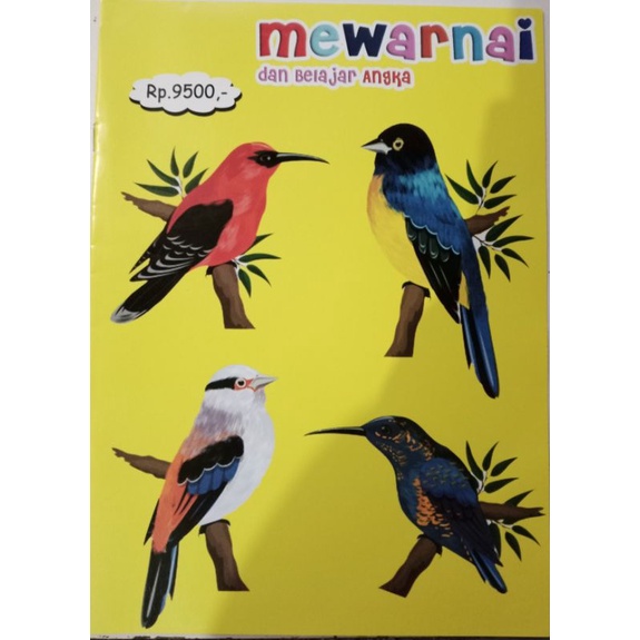 

BUKU MEWARNAI ANAK JENIS BURUNG