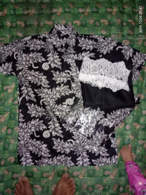 Batik Notoarto Couple Batik Ipnu - Ippnu Bahan Katun Saten Halus Tebel Kualitas