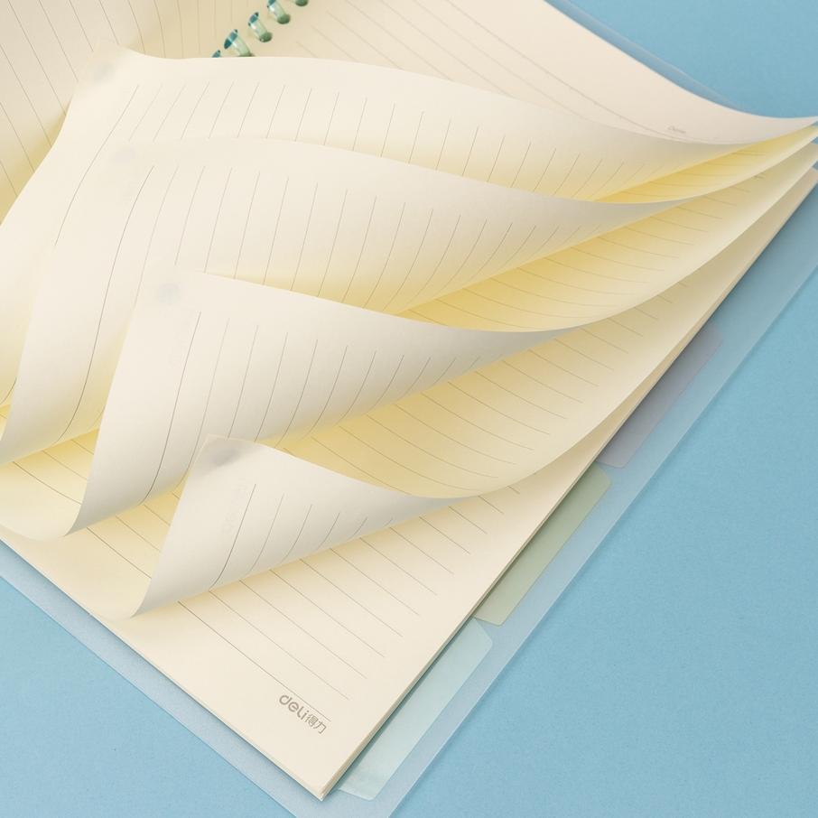 

Langsung Order Deli Buku Vivid Lose Leaf Binder A5/B5 60 Halaman Warna Pastel QHA560 QHB560 T56'