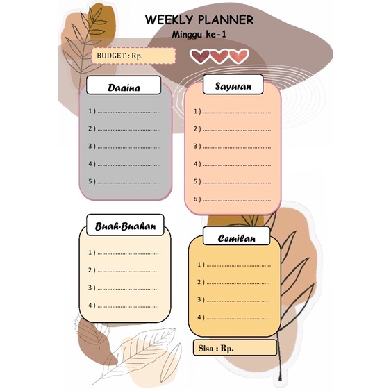 

planner mingguan (hanya file)