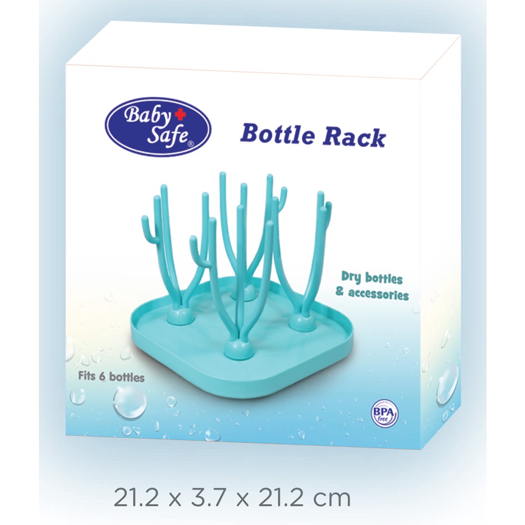 Baby Safe DR007 Bottle Drying Rack Rak Pengering Botol Susu Bayi