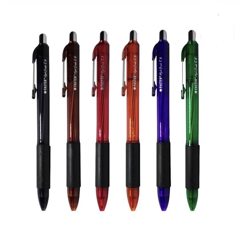 

Bolpen Faster C6 Cetek (879) / Pulpen Cekrek / Bolpoin / Pulpen / Bolpen