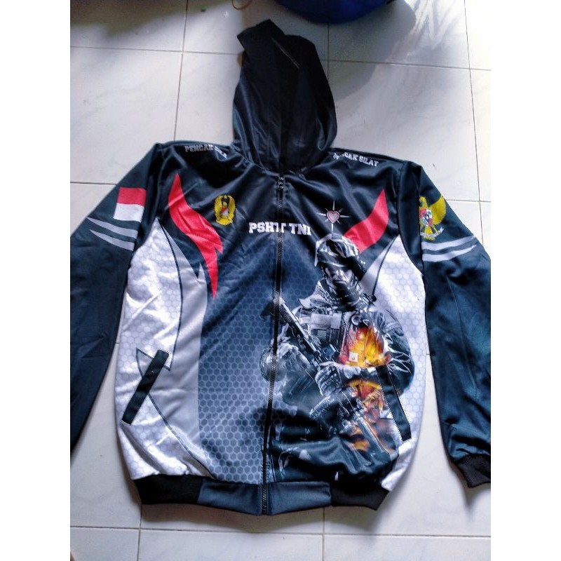 jaket PSHT full printing jaket PSHT TNI