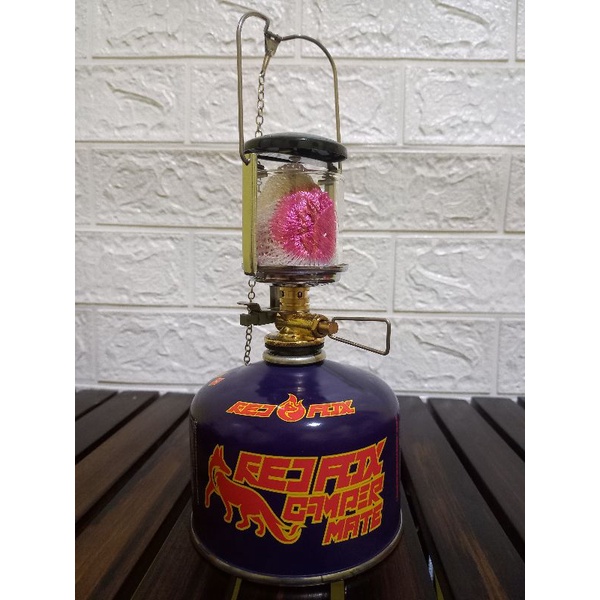 RK BEIGE - Lentera gas outdoor lampu camping ultralight petromak TQ-215