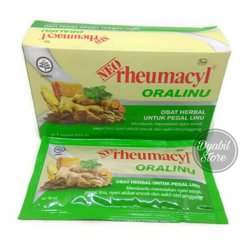 Neo Rheumacyl Oralinu Obat Herbal Pegal Linu