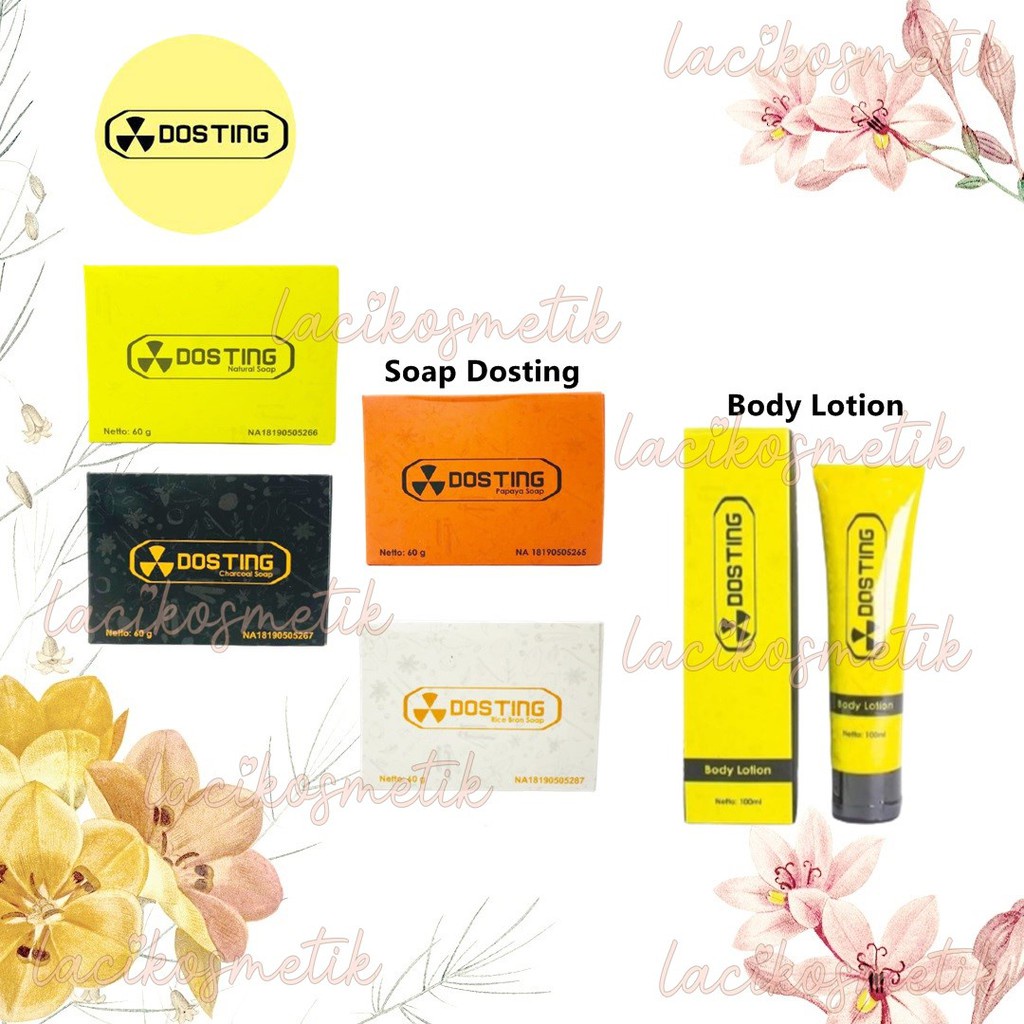 ✨LACIKOSME✨ SABUN DOSTING ORIGINAL BPOM / DOSTING WHITENING SOAP / SABUN PEMUTIH