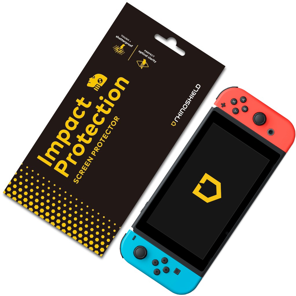 Original RhinoShield Impact Protection Screen Protector Nintendo Switch