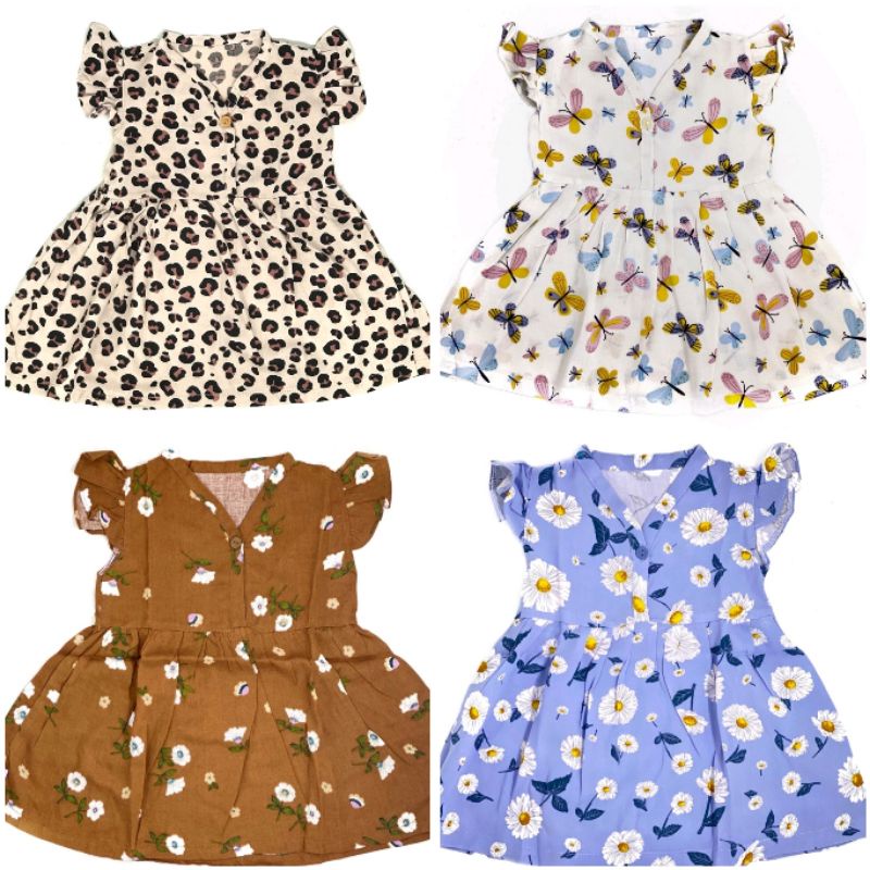 Dress Rayon Anak Bayi Perempuan / Dress Rayon Bayi / Daster Bayi / Daster Anak Perempuan / Dress Anak Termurah / Dress Bayi Termurah / Baju Bayi Terlaris / Baju Anak Terlaris / Pakaian Anak Murah / Pakaian Bayi Murah-1