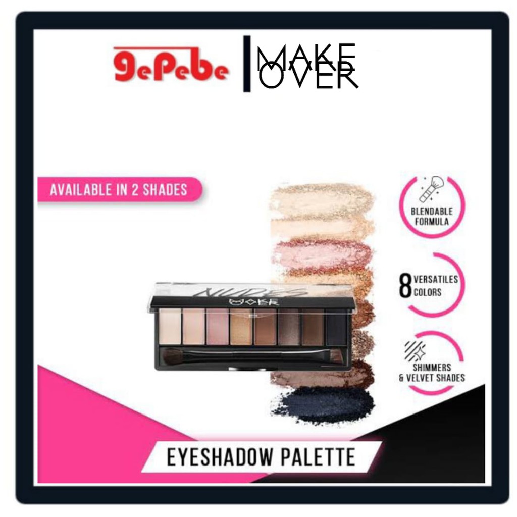 Make Over Eyeshadow Pallete