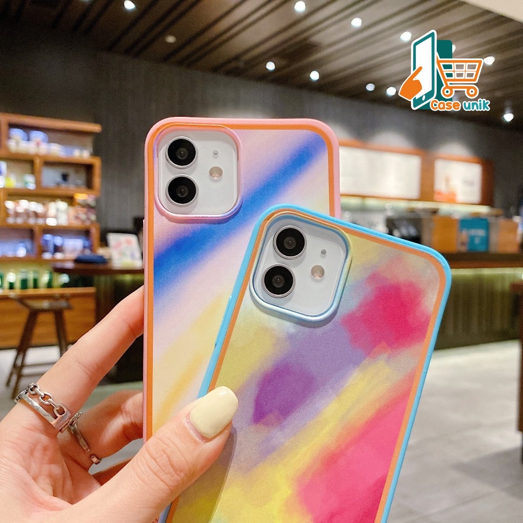 SS044 SOFTCASE RAINBOW XIAOMI Redmi 8 9 9a 9c 9t POCO M3 NOTE 4 5 7 8 9 10 PRO 5a 4a 6a CS3237