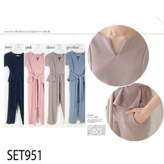 Setelan Blouse dan Celana  Panjang  set951 Shopee Indonesia