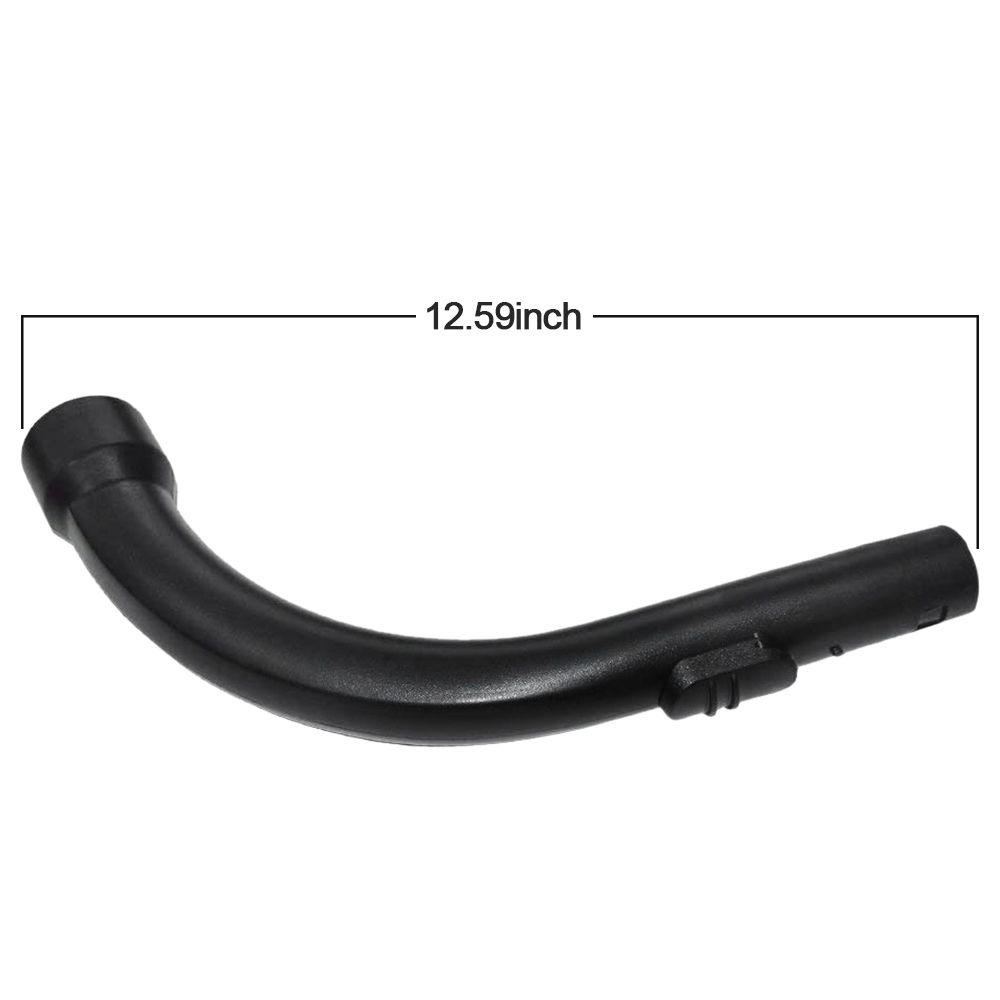 Solighter Vacuum Cleaner Hose Handle For Miele Handle Gagang Lengkung Berguna Tongkat Selang Plastik Ujung Bengkok Penyedot Debu Aksesoris