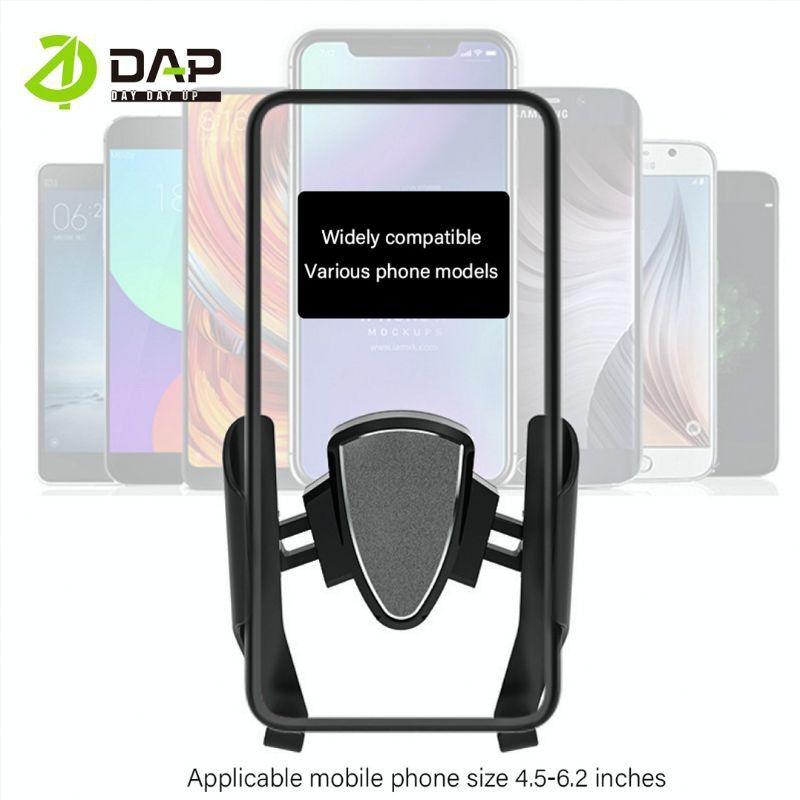 DAP D-CZ1 Car Holder Universal Gravity Air Vent Car Mout-Holder untuk di AC Mobil