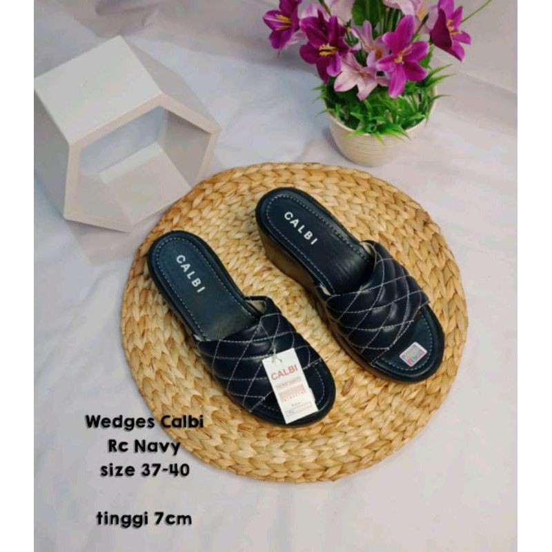 sandal slop wedges/sandalperempuan/sandalsantai/sandalmurah/sandalpesta/sandalwanita/wedges