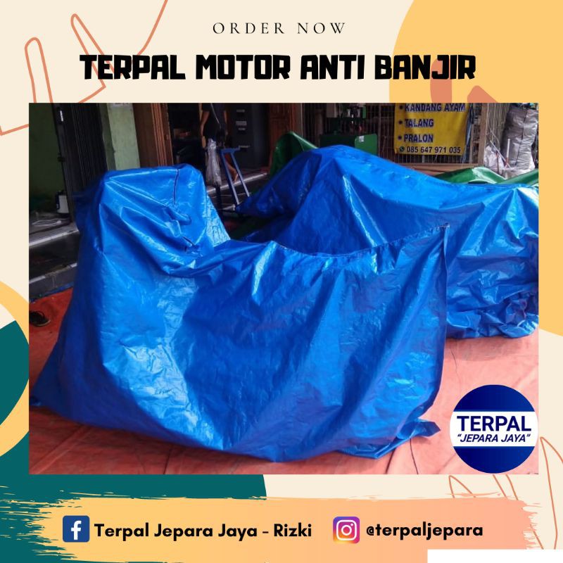 Terpal Pelindung Motor Anti Banjir (Matic)